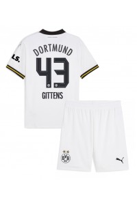 Fotbalové Dres Borussia Dortmund Jamie Bynoe-Gittens #43 Dětské Třetí Oblečení 2024-25 Krátký Rukáv (+ trenýrky)